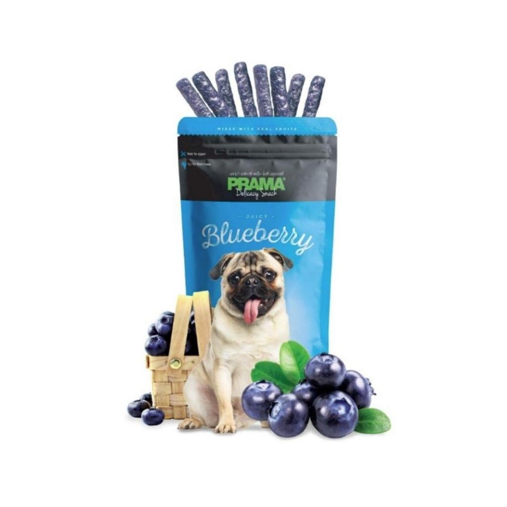 Prama พราม่า ขนมสุนัข Dog Snack ผลิตจากเนื้อไก่แท้ 50 - 70 กรัม