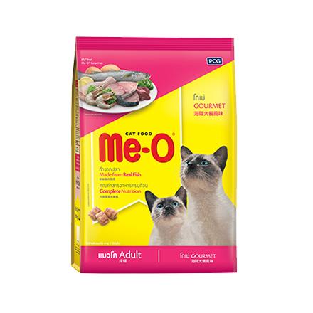 Me-O อาหารแมว มีโอ ขนาด 1.1-1.2 กก.(kg)