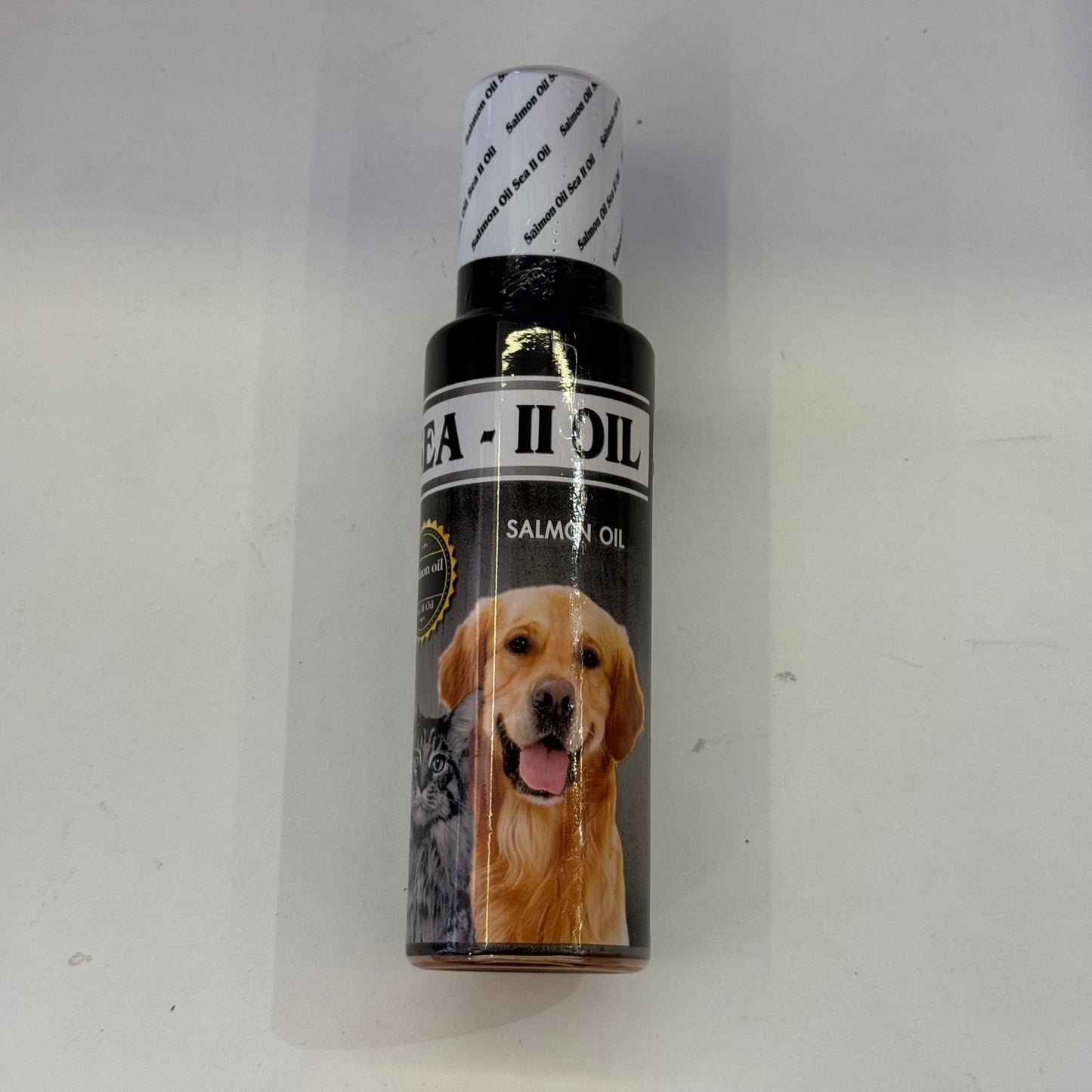 SEA - II OIL น้ำมันปลาแซลมอน ขนาด 120ml สำหรับสัตว์เลี้ยง