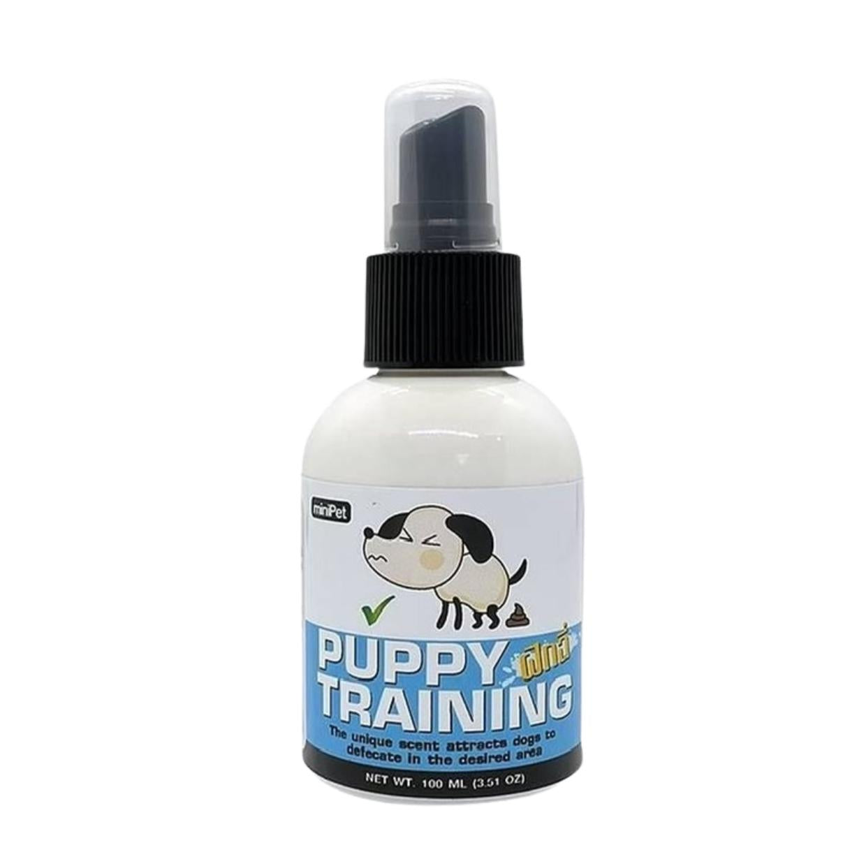 MiniPet มินิเพ็ท สเปรย์ห้ามฉี่ mini Pet สเปรย์ห้ามฉี่ สเปรย์ฝึกฉี่ ฝึกขับถ่ายสุนัข Don’t Pee Sparay training