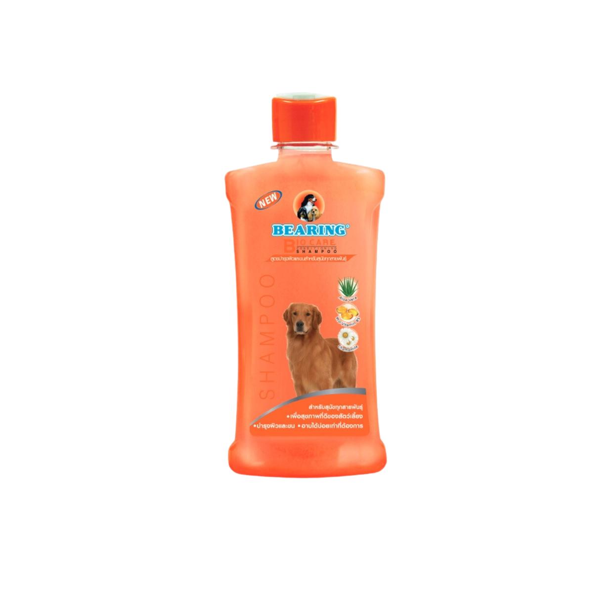 BEARING Bio Care Conditioning Shampoo แชมพูสุนัข แมว ผสมครีมนวดเข้มข้น สูตรอ่อนโยน ออแกนิค ขนาด 300 มล.(ml.)