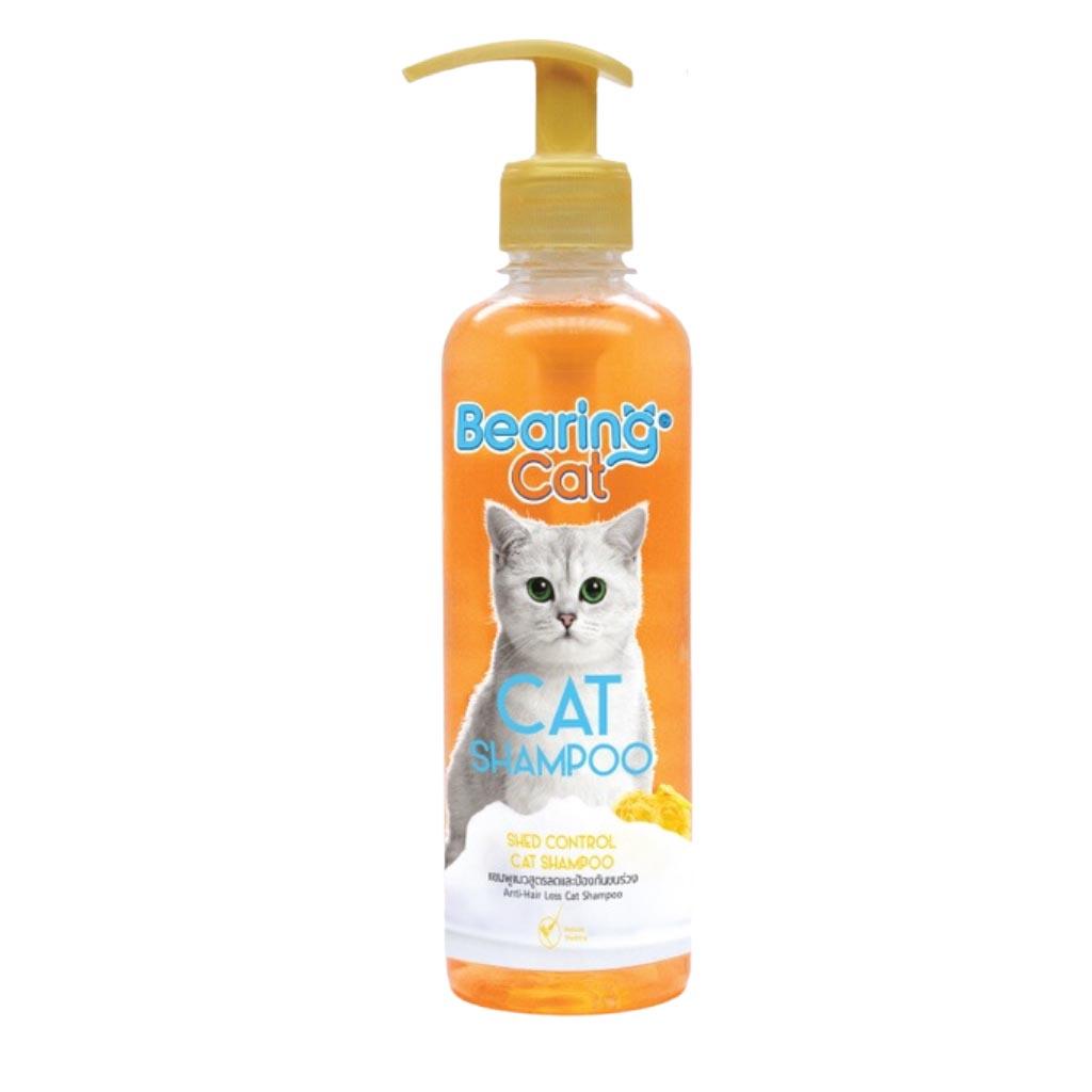 BEARING Cat Shampoo แชมพูแมว แชมพูอาบน้ำแมว สูตรอ่อนโยน สำหรับแมวทุกสายพันธุ์ มีให้เลือก 2 ขาด
