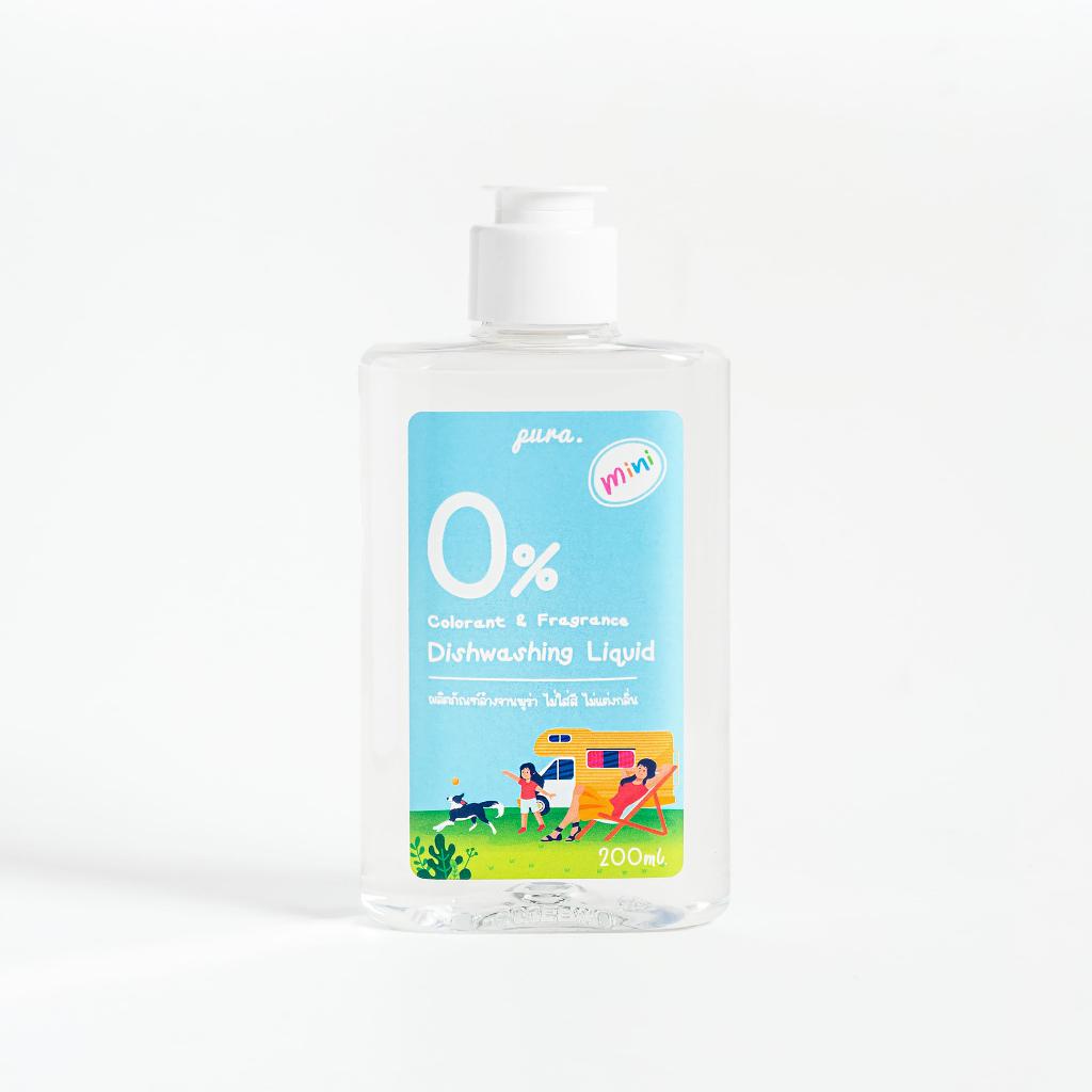 น้ำยาล้างจานสำหรับสัตว์เลี้ยงพูร่า pura 200ml. - ไม่มีกลิ่นเคมีสังเคราะห์ อ่อนโยนกับสัตว์เลี้ยง ทำความสะอาด Clean