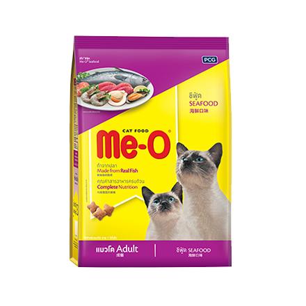 Me-O อาหารแมว มีโอ ขนาด 1.1-1.2 กก.(kg)