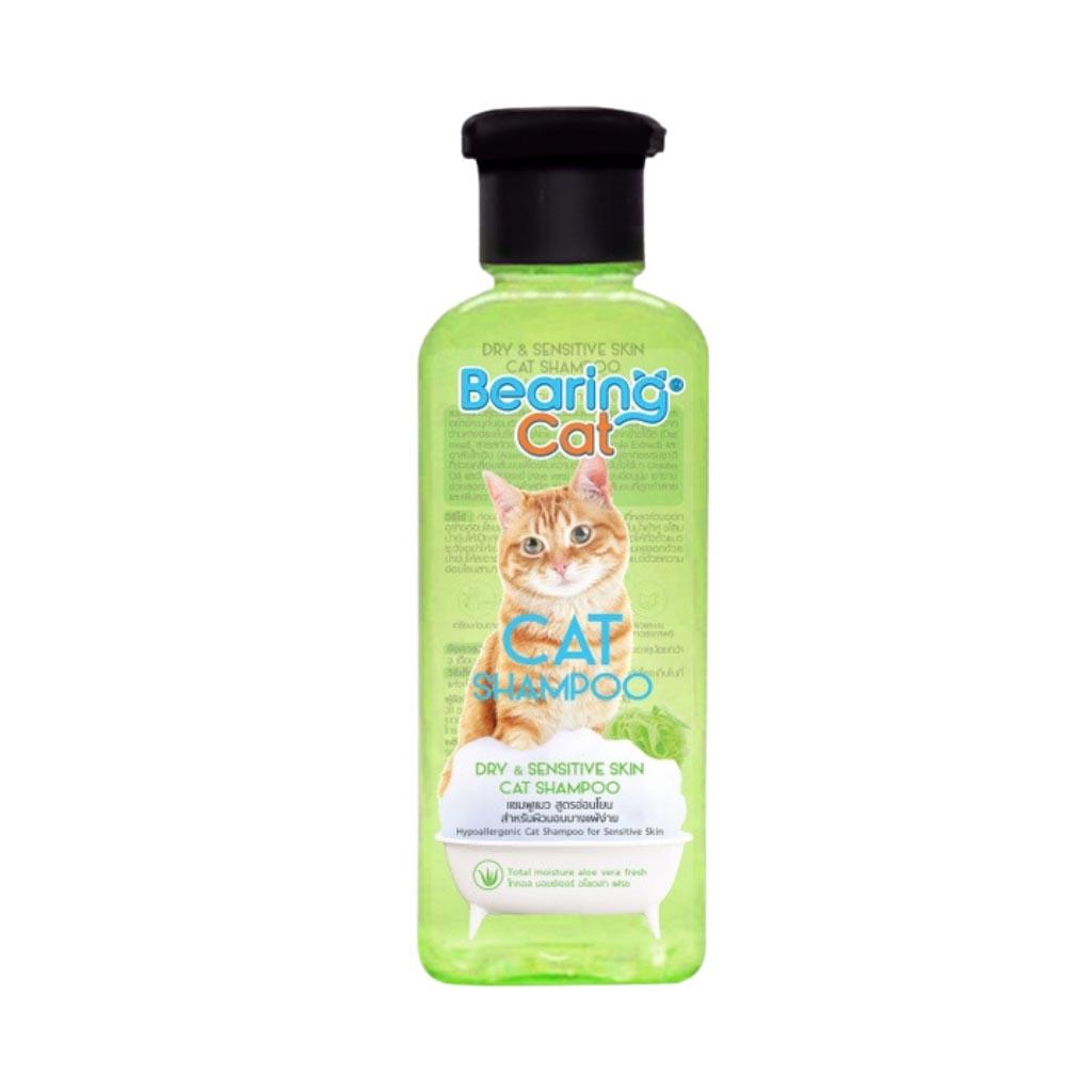 BEARING Cat Shampoo แชมพูแมว แชมพูอาบน้ำแมว สูตรอ่อนโยน สำหรับแมวทุกสายพันธุ์ มีให้เลือก 2 ขาด
