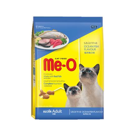 Me-O อาหารแมว มีโอ ขนาด 1.1-1.2 กก.(kg)