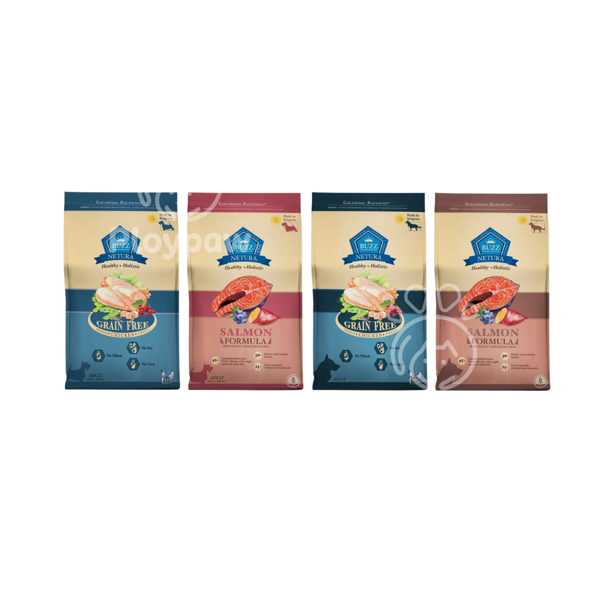 [2.5kg] Buzz Netura Holistic อาหารสุนัข โฮลิสติก เกรนฟรี บัซซ์ สำหรับสุนัขทุกสายพันธุ์ ขนาด 2.5 กก. อาหาร  ลูกสุนัข