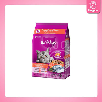 [1.1-1.2kg] Whiskas อาหารเม็ดแมว วิสกัส ขนาด 1.1-1.2 กิโลกรัม(kg.)