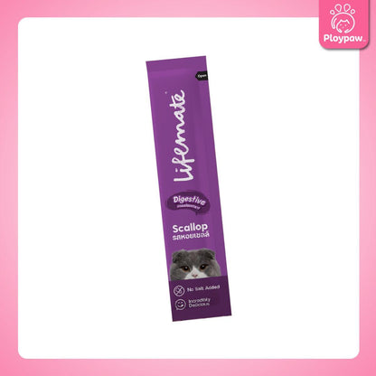 [ปลีก 1 ซอง] Lifemate Cat Mousse Creamy ขนมแมวเลีย ไลฟ์เมท ขนาดซอง 12 กรัม(12g.)