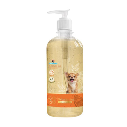 [450ml.] Bearing Aromatic Spa Dog Shampoo แชมพูสุนัข แชมพูอโรม่า สำหรับสุนัข กลิ่นหอมผ่อนคลายจาก Essential Oils อ่อนโยน 450 มล.(ml)