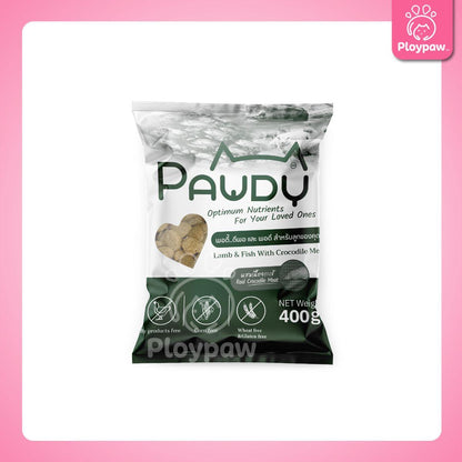 [ถุงแบ่ง 400g.] Pawdy Holistic อาหารเม็ดสุนัข พอดี้ เกรดพรีเมี่ยม โฮลิสติก ไม่เค็ม ขนาด 400 กรัม(g.)