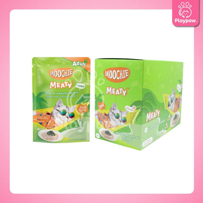 [ยกโหล 12 ซอง] Moochie Pouch มูชี่ อาหารเปียกแมว เพาซ์ 70 กรัม(g.)