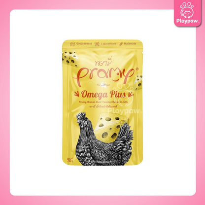 [ยกโหล 12 ซอง] Pramy Pouch Functional อาหารเปียกแมวพรามี่ ขนาดซอง 70 กรัม