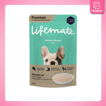 [ยกโหล 12 ซอง] Lifemate Dog Wet Food Pouch อาหารเปียกสุนัข ไลฟ์เมท สูตร Complete & Balanced สารอาหารครบถ้วน ขนาดซอง 70 กรัม(g.)