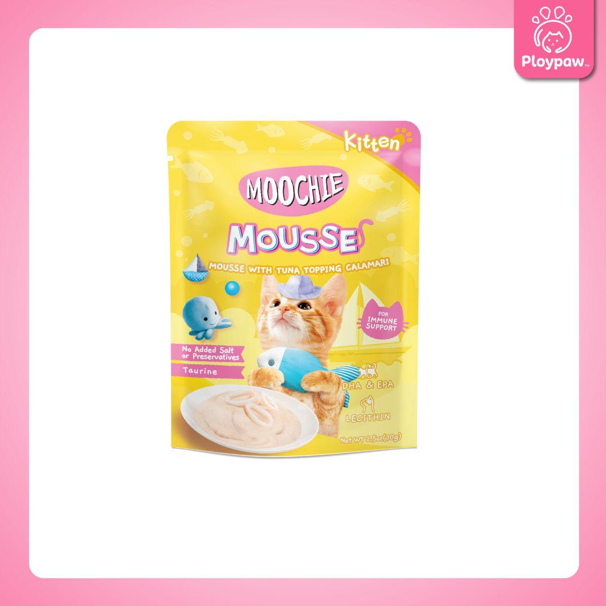 [ยกลัง 48 ซอง] Moochie Pouch มูชี่ อาหารเปียกแมว เพาซ์ 70 กรัม(g.)