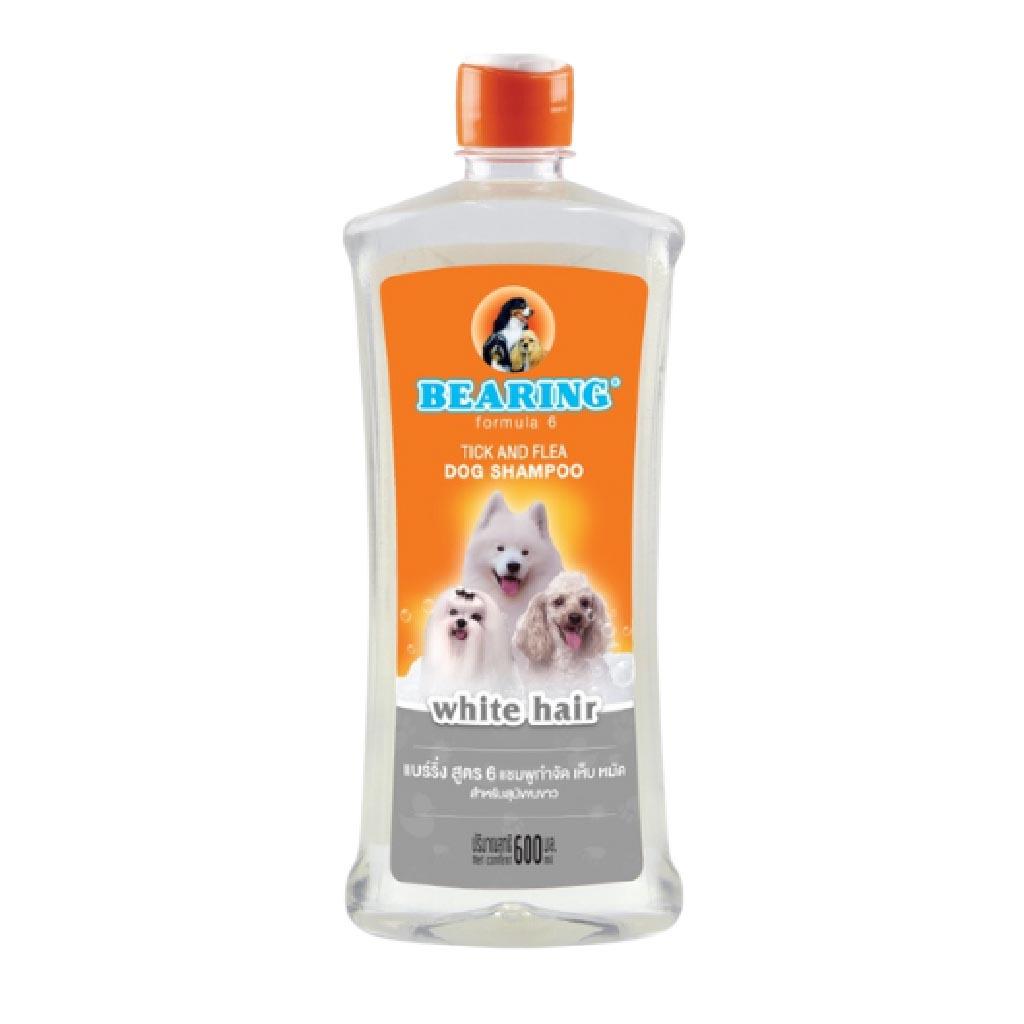 [600ml.] BEARING Tick & Flea Dog Shampoo แชมพูสุนัข แชมพูอาบน้ำสุนัข ขจัดกลิ่นสาบ ขนาด 600 มล.