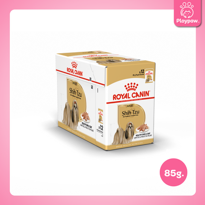 [ยกกล่อง 12 ซอง] Royal Canin อาหารเปียกสุนัข สูตรเฉพาะสำหรับสุนัข ขนาด 85 กรัม