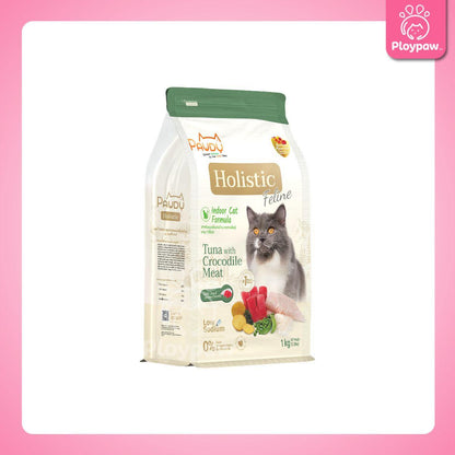 [1kg.] Pawdy Holistic อาหารเม็ดแมว พอดี้ เกรดพรีเมี่ยม โฮลิสติก ขนาด 1 กิโลกรัม(kg.)