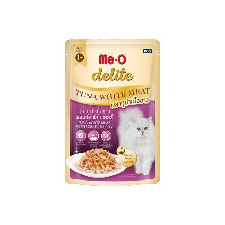 [ปลีก 1 ซอง] Me-O Delite อาหารแมวเปียก มีโอ ดีไลท์ ขนาด 70 กรัม(g)