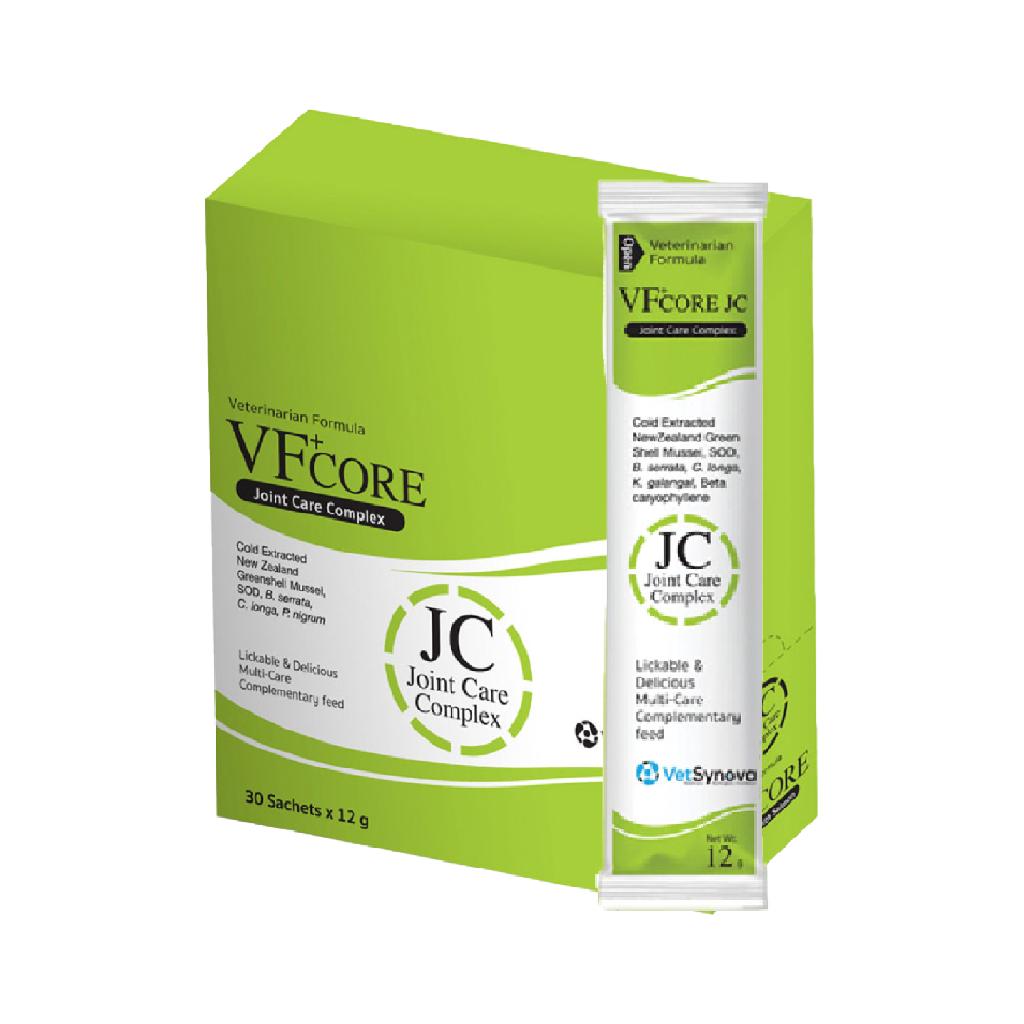 [ขายปลีก] VF+ Core ขนมแมวเลีย วีเอฟพลัส คอร์ อาหารเสริมรูปแบบขนมแมวเลีย วิตามินรวม เสริมภูมิคุ้มกัน ขนาด 12กรัม/ซอง