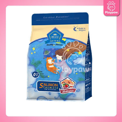 [1kg.] Buzz Netura Holistic อาหารแมวบัซซ์ ขนาด 1 กก.(kg.) อาหารแมวโฮลิสติก เกรนฟรี อาหาร  แมว