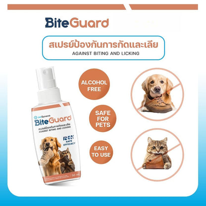 BiteGuard Spray สเปรย์ป้องกันการกัดและเลีย ขนาด 50 ml