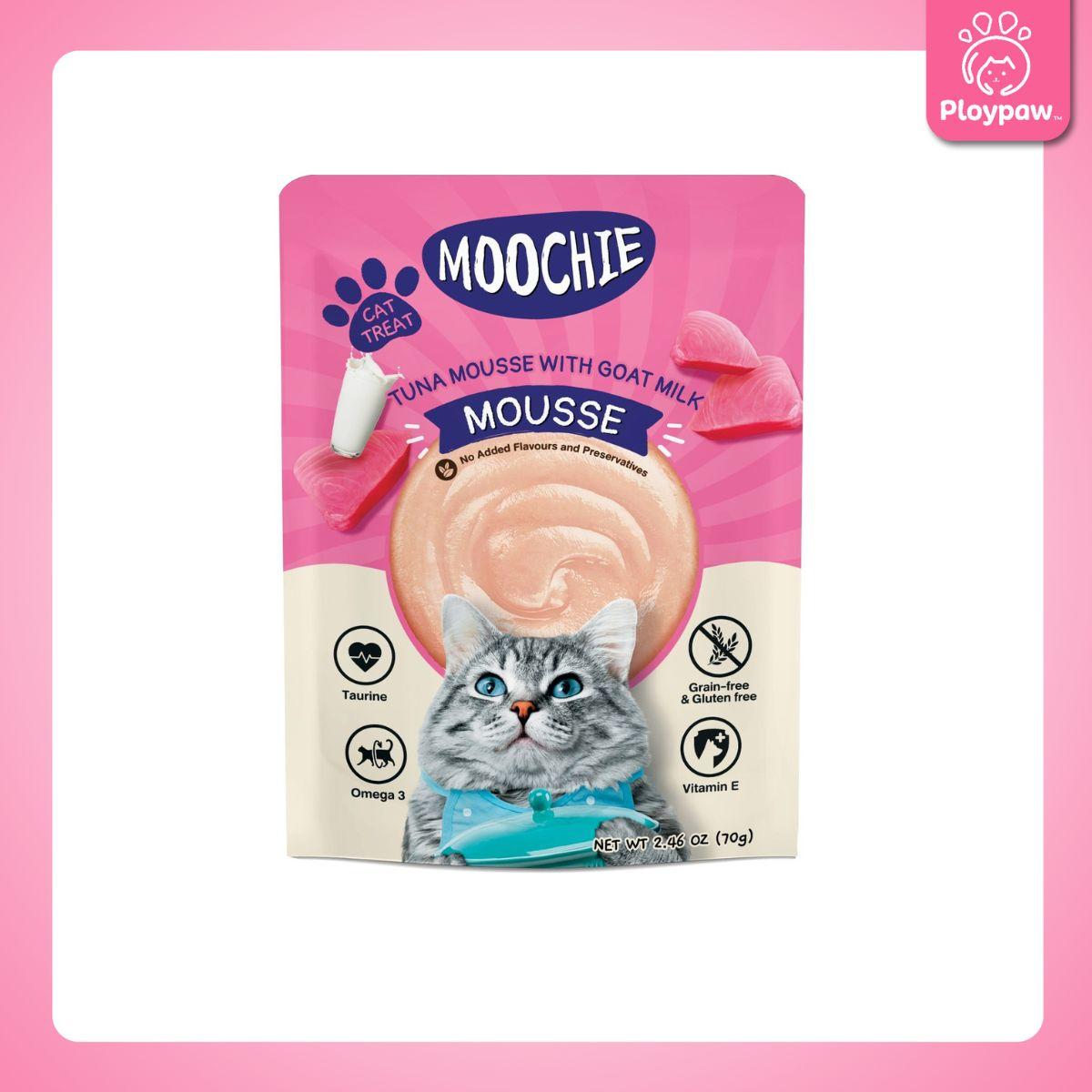 [ยกลัง 48 ซอง] Moochie Pouch มูชี่ อาหารเปียกแมว เพาซ์ 70 กรัม(g.)