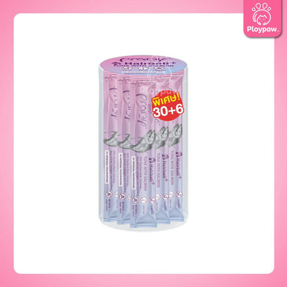 [ยกกระปุก 36 ซอง] ขนมแมวเลีย พรามี่ สมูทตี้ Pramy Smoothie Creamy ขนาดซอง 14 กรัม(g.)