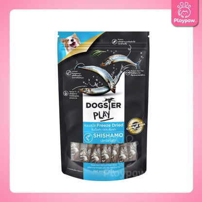 DOGSTER PLAY Freeze Dried ขนมฟรีซดราย ด็อกส์เตอร์ เพลย์ /ขนมสุนัข/ขนมสัตว์เลี้ยง/ขนมขบเคี้ยวสำหรับสุนัข มี 3 ขนาดให้เลือก