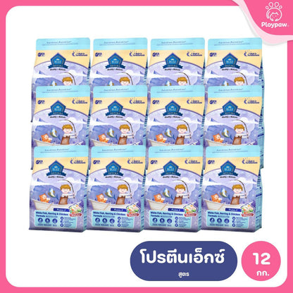 Buzz [ยกลัง 12 ถุง*1 กก.] Netura Holistic อาหารแมวบัซซ์ ขนาด 1 กก.(kg.) จำนวน 12 ถุง อาหารแมวโฮลิสติก เกรนฟรี อาหาร  แมว
