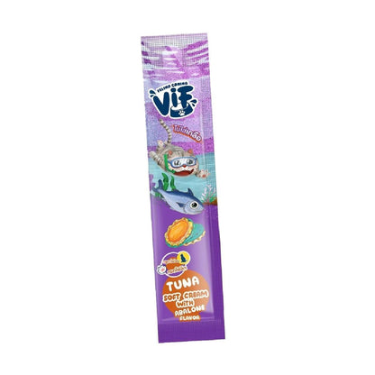[ขายปลีก] Vif Soft Cream ขนมแมวเลียวิฟ ผลิตจากวัตถุดิบธรรมชาติ ไม่ใส่เกลือ ขนาดซอง 15 กรัม