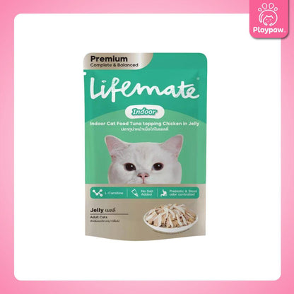 [ยกโหล 12 ซอง] Lifemate Pouch อาหารเปียกแมว ไลฟ์เมท สูตร Complete & Balanced ขนาด 60-70 กรัม(g.)