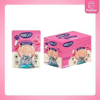 [ยกโหล 12 ซอง] Moochie Pouch มูชี่ อาหารเปียกแมว เพาซ์ 70 กรัม(g.)