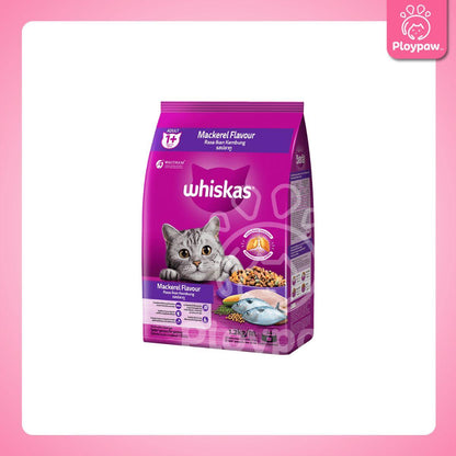 [1.1-1.2kg] Whiskas อาหารเม็ดแมว วิสกัส ขนาด 1.1-1.2 กิโลกรัม(kg.)