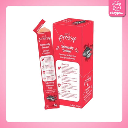 [ยกกล่อง 30 ซอง] Pramy แมวเลียพรามี่ วิตามินในรูปแบบแมวเลีย ขนาดซอง 14 กรัม