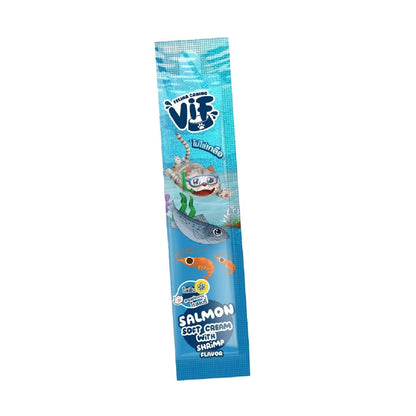 [ขายปลีก] Vif Soft Cream ขนมแมวเลียวิฟ ผลิตจากวัตถุดิบธรรมชาติ ไม่ใส่เกลือ ขนาดซอง 15 กรัม