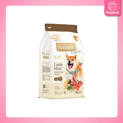[M] Pawdy Holistic อาหารเม็ดสุนัข พอดี้ เกรดพรีเมี่ยม โฮลิสติก ไม่เค็ม ขนาด 800 กรัม - 1.3 กิโลกรัม