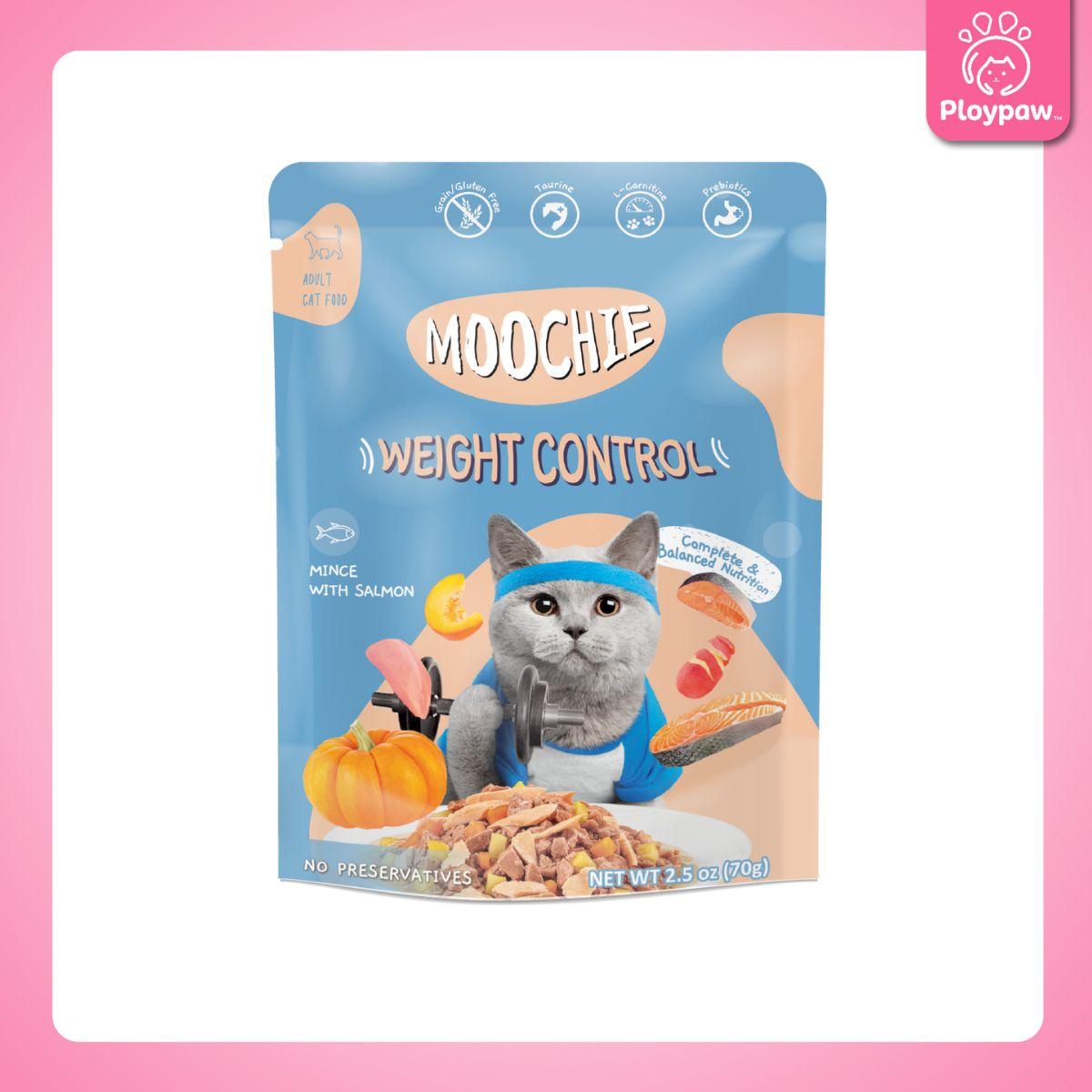 [ยกลัง 48 ซอง] Moochie Pouch มูชี่ อาหารเปียกแมว เพาซ์ 70 กรัม(g.)