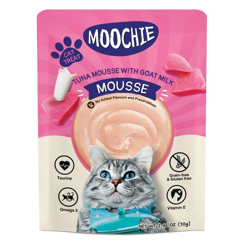 [ยกลัง 48 ซอง] Moochie มูชี่ อาหารเปียกแมว เพาซ์ 70 กรัม(g.)