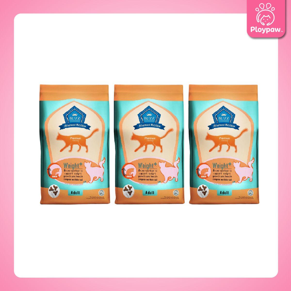 [3kg.] Buzz Balance+ Advanced Nutrition อาหารแมวพรี่เมี่ยมบัซซ์ ขนาด 3 กก. อาหารแมว buzz 3 kg อาหาร  แมว