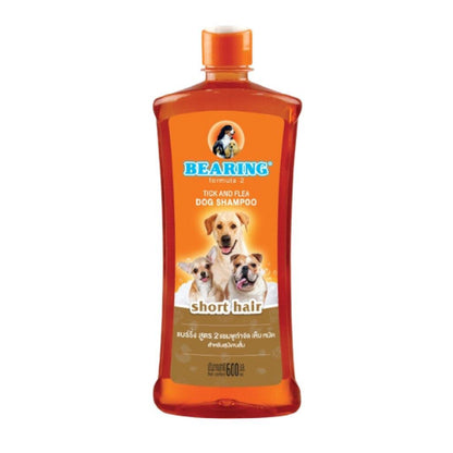 [600ml.] BEARING Tick & Flea Dog Shampoo แชมพูสุนัข แชมพูอาบน้ำสุนัข ขจัดกลิ่นสาบ ขนาด 600 มล.
