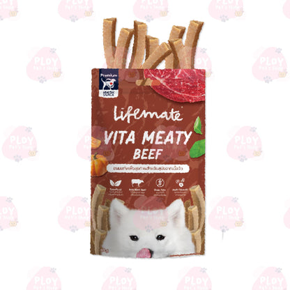 Lifemate Dog Treats ขนมสุนัขไลฟ์เมท ขนมบิสกิต ขนมขัดฟัน ขนมวิตามิน ขนาด 40-70 กรัม[มีให้เลือก 3 รูปแบบ]