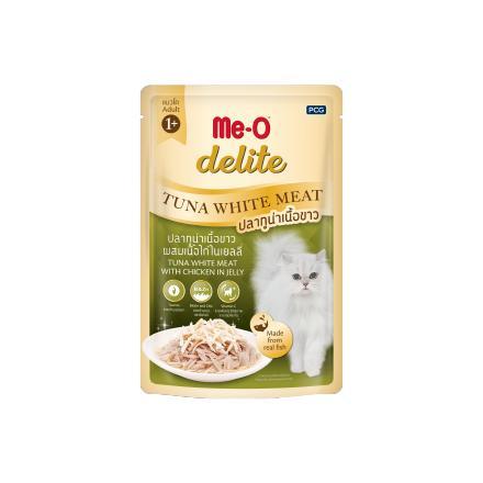 [ปลีก 1 ซอง] Me-O Delite อาหารแมวเปียก มีโอ ดีไลท์ ขนาด 70 กรัม(g)
