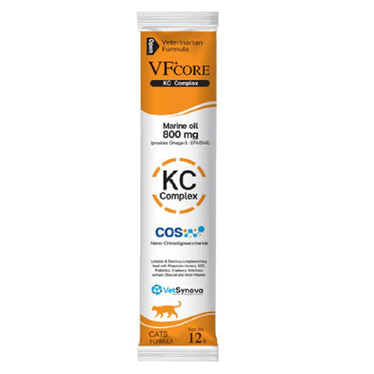 [ปลีก 1 ซอง] VF Core ขนมแมวเลีย วีเอฟพลัสคอร์ ขนมแมวเลีย ขนาดซอง 12กรัม