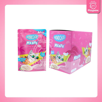 [ยกโหล 12 ซอง] Moochie Pouch มูชี่ อาหารเปียกแมว เพาซ์ 70 กรัม(g.)