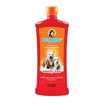 [300ml.] BEARING Tick & Flea Dog Shampoo แชมพูสุนัข แชมพูอาบน้ำสุนัข ขจัดกลิ่นสาบ ขนาด 300 มล.