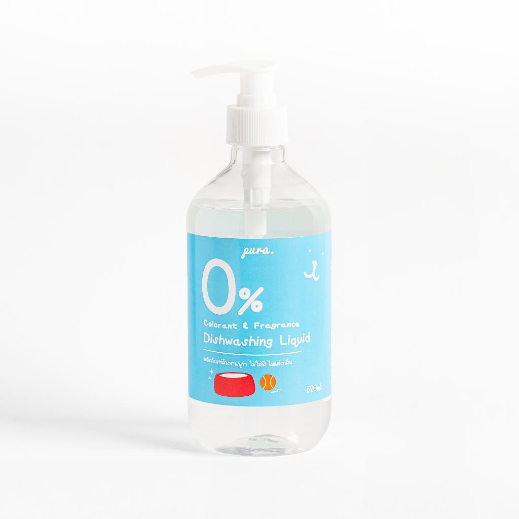 น้ำยาล้างจานสำหรับสัตว์เลี้ยงพูร่า pura 520ml. - ไม่มีกลิ่นเคมีสังเคราะห์ อ่อนโยนกับหมาแมวและสัตว์เลี้ยงทุกสายพันธุ์