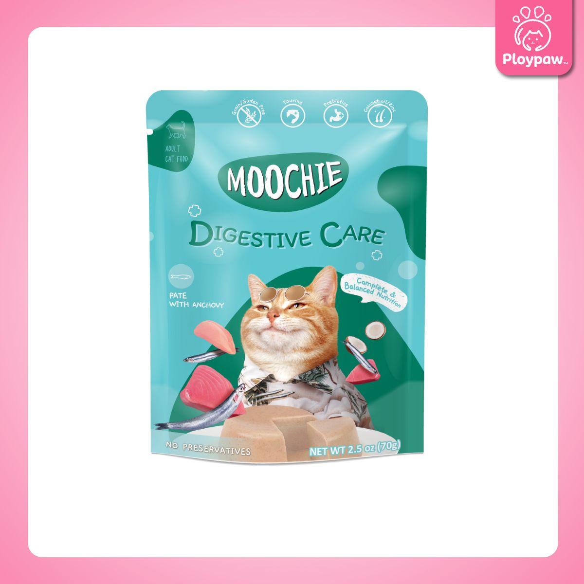 [ยกลัง 48 ซอง] Moochie Pouch มูชี่ อาหารเปียกแมว เพาซ์ 70 กรัม(g.)