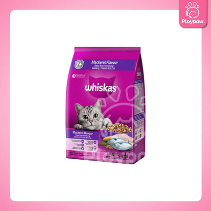 [1.1-1.2kg] Whiskas อาหารเม็ดแมว วิสกัส ขนาด 1.1-1.2 กิโลกรัม(kg.)