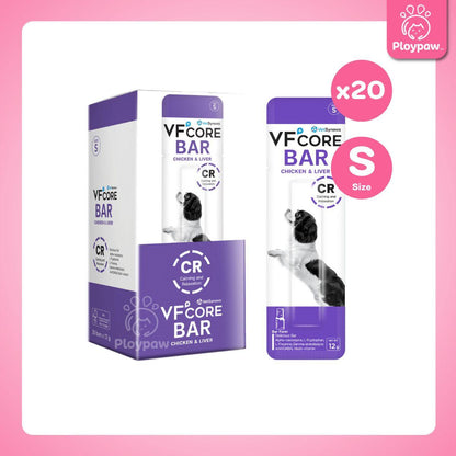 [ยกกล่อง] VF+Core Bar วิตามินบาร์ ขนมแท่งนิ่ม สำหรับสุนัข ทุกช่วงวัยขนาด 12-24 กรัม